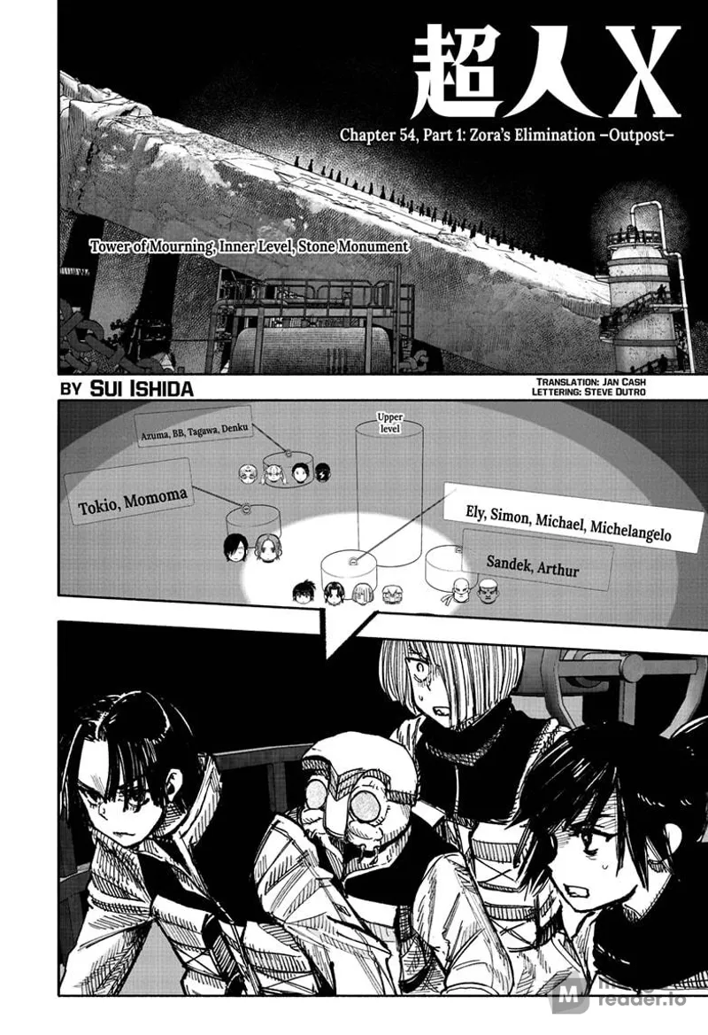 Page 1 of Chapter 54.1: Read Choujin X Chapter 54.1 Online - Latest Update